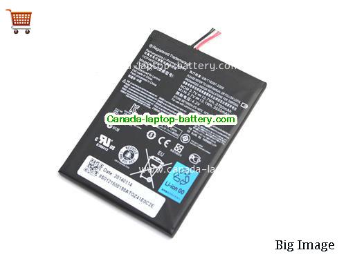 Genuine LENOVO A2107A Battery 3700mAh, 13.7Wh , 3.7V, Balck , Li-Polymer