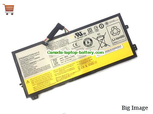Genuine LENOVO EDGE 15 Battery 44.4Wh, 7.4V, Black , Li-Polymer