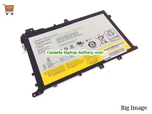 Genuine LENOVO Ideapad A10 Series Battery 6200mAh, 22.6Wh , 3.65V, Black , Li-Polymer