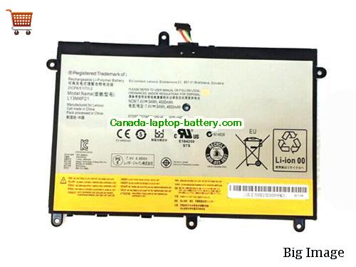 LENOVO GD761 Replacement Laptop Battery 4600mAh, 34Wh  7.4V Black Li-Polymer