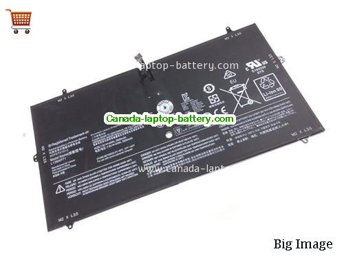 Genuine LENOVO YOGA 3 PRO Battery 5900mAh, 44Wh , 7.6V, Black , Li-Polymer