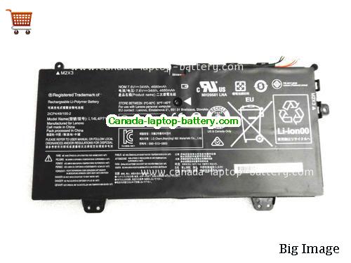 Genuine LENOVO Yoga 3 11 80J8 Battery 4680mAh, 34Wh , 7.6V, Black , Li-Polymer