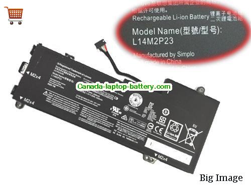 Genuine LENOVO IdeaPad 100-14IBY Battery 4050mAh, 30Wh , 7.4V, Black , Li-ion