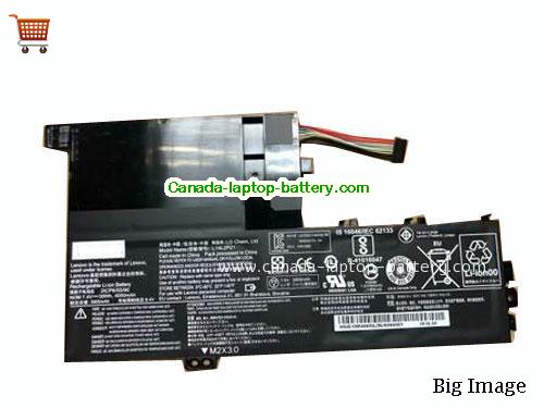 Genuine LENOVO L14M3PBO Battery 4610mAh, 52.5Wh , 11.4V, Black , Li-Polymer