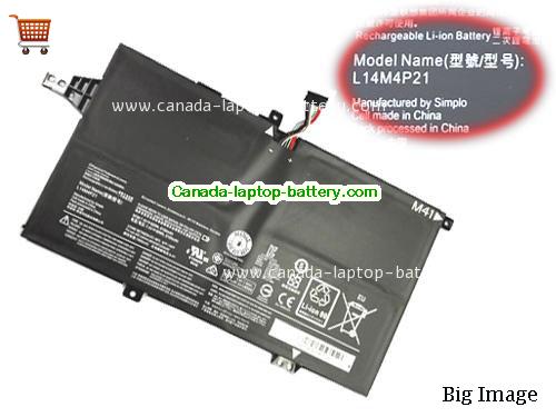 Genuine LENOVO M41-80 Battery 8100mAh, 60Wh , 7.4V, Black , Li-ion