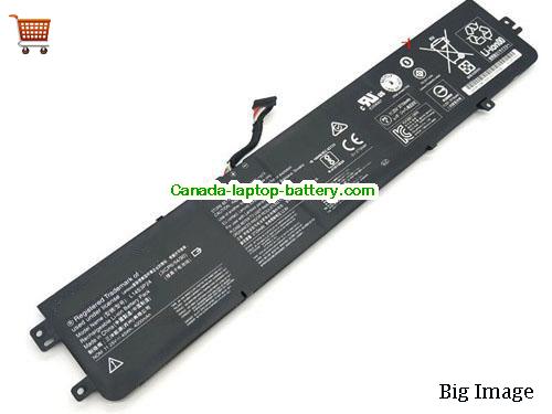 Genuine LENOVO IdeaPad 700-15ISK80RU00L2GE Battery 4050mAh, 45Wh , 11.1V, Black , Li-ion