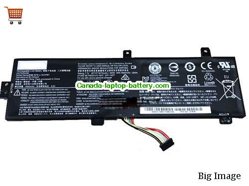 Genuine LENOVO IdeaPad 310-15ISK(80SM00LDGE) Battery 5070mAh, 39Wh , 7.7V, Black , Li-Polymer