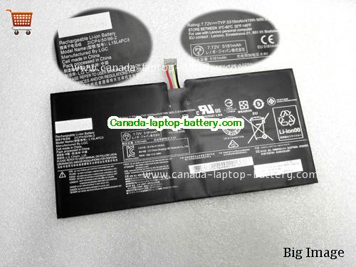 Canada Lenovo L15L4PC3 Battery 41Wh 7.72V