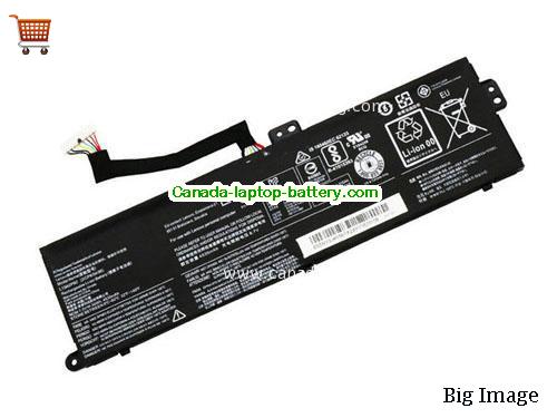 Genuine LENOVO L15L2PB0 Battery 4500mAh, 34Wh , 7.6V, Black , Li-ion