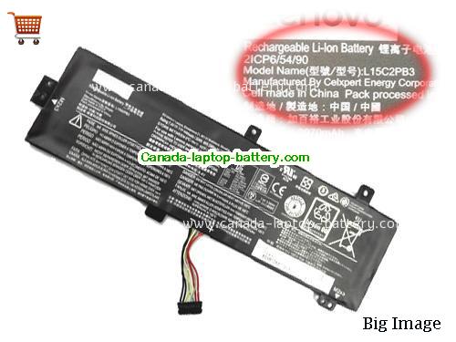 Genuine LENOVO IdeaPad 310-14IKB Battery 4054mAh, 30Wh , 7.4V, Black , Li-ion