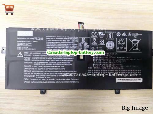 Genuine LENOVO YOGA 910-13LKB Battery 10160mAh, 78Wh , 7.68V, Black , Li-ion