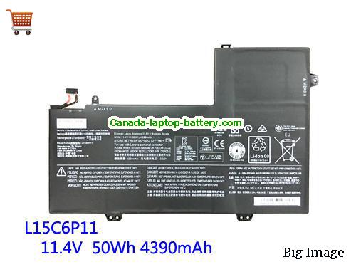 Genuine LENOVO IdeaPad 700S-14ISK Battery 4390mAh, 50Wh , 11.4V, Black , Li-ion