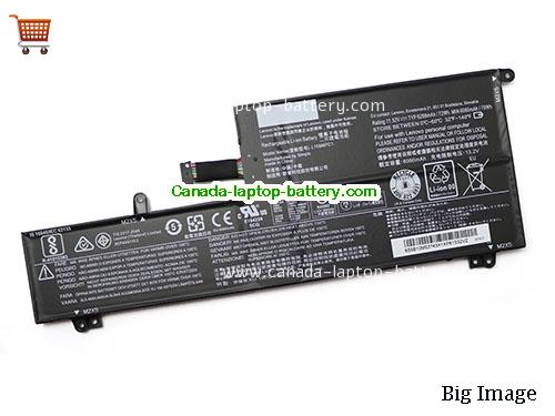 Genuine LENOVO Yoga 720-15IKB80X70092GE Battery 6217mAh, 72Wh , 11.58V, Black , Li-ion