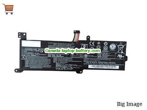 Genuine LENOVO IdeaPad 320-15IKBN(80XL01NFGE) Battery 4000mAh, 30Wh , 7.5V, Black , Li-ion