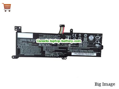 Genuine LENOVO IdeaPad 320-15IAP-80XR00CGSC Battery 4000mAh, 30Wh , 7.5V, Black , Li-ion