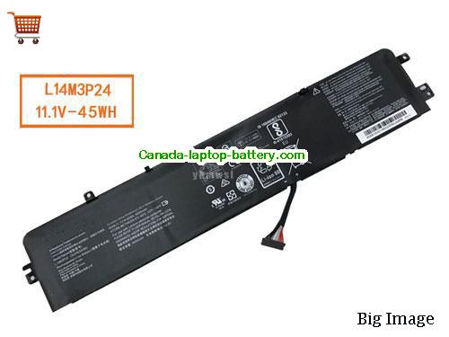 Genuine LENOVO L16S3P24 Battery 4110mAh, 45Wh , 10.95V, Black , Li-ion