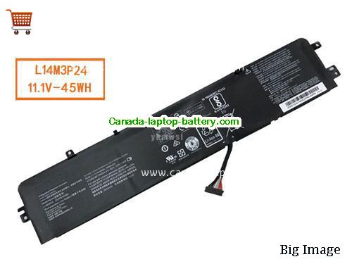 Genuine LENOVO Legion Y520-15ikm Battery 4110mAh, 45Wh , 10.95V, Black , Li-ion