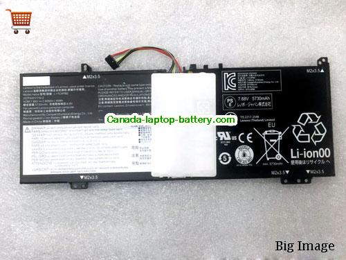 Genuine LENOVO IdeaPad 530S-14IKB(81EU00D0GE) Battery 5928mAh, 45Wh , 7.68V, Black , Li-Polymer