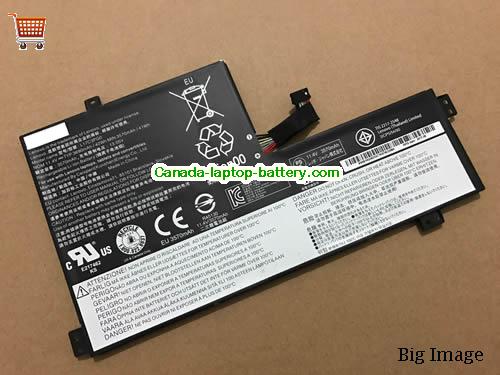 Genuine LENOVO L17C3PG0 Battery 3685mAh, 42Wh , 11.4V, Black , Li-Polymer