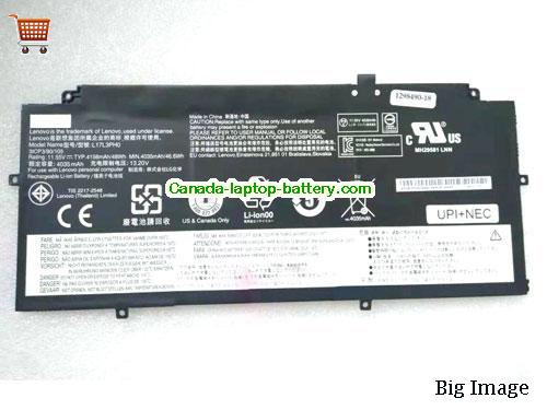 Genuine LENOVO 5B10Q41209 Battery 4156mAh, 48Wh , 11.55V, Black , Li-Polymer