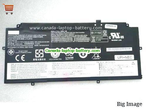 Genuine LENOVO L17L3PH0 Battery 4156mAh, 48Wh , 11.55V, Black , Li-Polymer