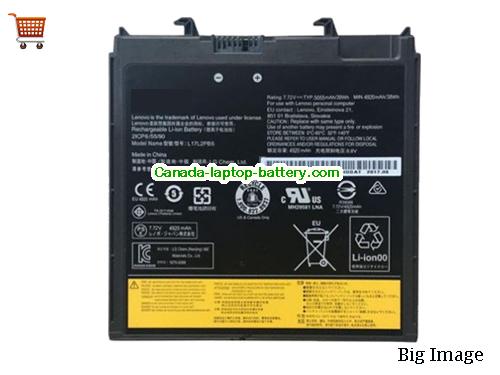 Canada Genuine L17M2PB5 L17L2PB5 DVD Ultrabay Li-Polymer Battery for Lenovo V330-14IKB 15