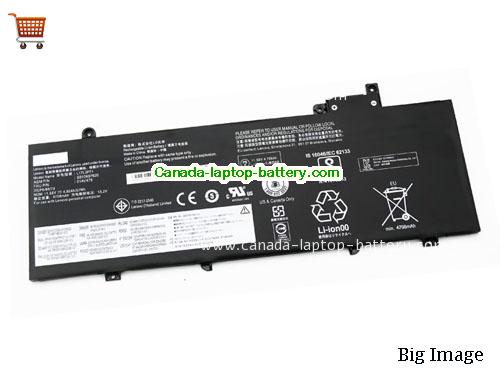 Genuine LENOVO L17M3P72 Battery 4950mAh, 57Wh , 11.52V, Black , Li-Polymer