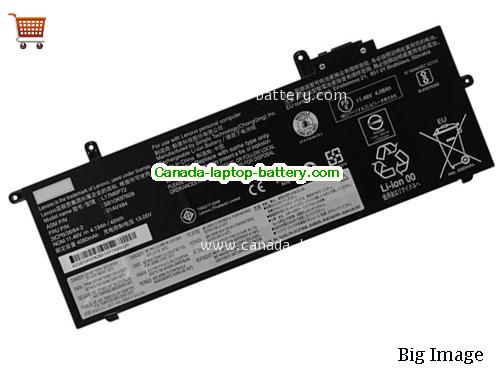 Genuine LENOVO L17M6P72 Battery 4190mAh, 48Wh , 11.46V, Black , Li-Polymer