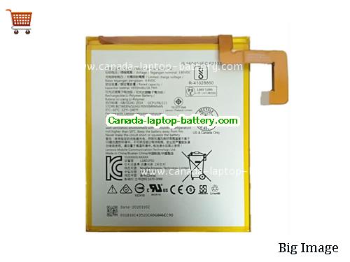 LENOVO Tab TB-X505X Replacement Laptop Battery 4850mAh, 18.7Wh  3.85V Sliver Li-Polymer