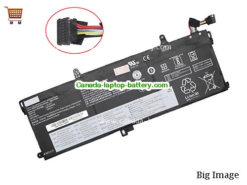 Genuine LENOVO ThinkPad T590 Battery 4922mAh, 57Wh , 11.58V, Black , Li-ion