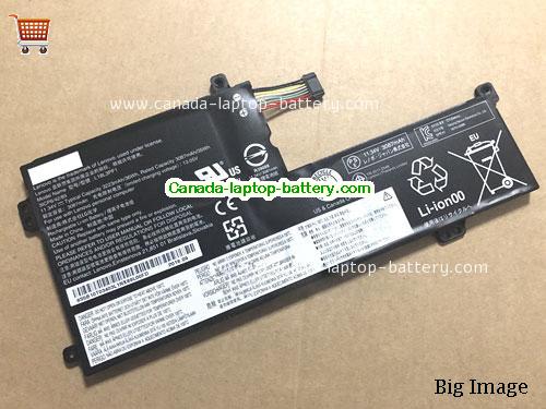 Genuine LENOVO L18L3PF1 Battery 3223mAh, 36Wh , 11.34V, Black , Li-Polymer