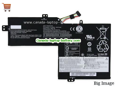 Canada Original Lenovo L18L3PF4 Battery 3ICP6/55/90 Li-Polymer Rechargerable 52.5Wh 