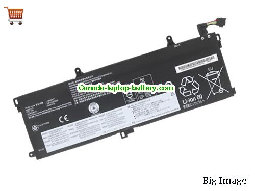Genuine LENOVO ThinkPad P15s Gen 2 20W7001DIU Battery 4950mAh, 57Wh , 11.52V, Black , Li-ion