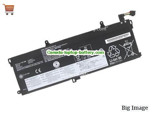 Genuine LENOVO ThinkPad T15 Gen 2 20W40081AD Battery 4950mAh, 57Wh , 11.52V, Black , Li-ion