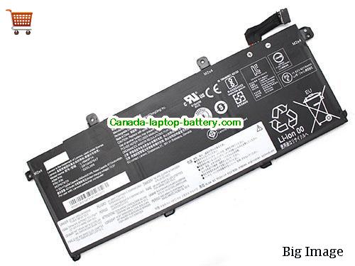 Genuine LENOVO SB10T83122 Battery 4345mAh, 51Wh , 11.52V, Black , Li-Polymer
