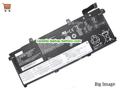 Genuine LENOVO SB10T83122 Battery 4345mAh, 51Wh , 11.52V, Black , Li-Polymer