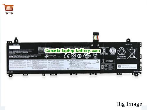 Canada Genuine Lenovo L18M3PFB Battery Rechargeable 5B10U95573 Li-Polymer 42Wh