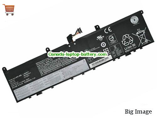 Genuine LENOVO ThinkPad P1 2019 20QTA00QCD Battery 5235mAh, 80Wh , 15.36V, Black , Li-Polymer