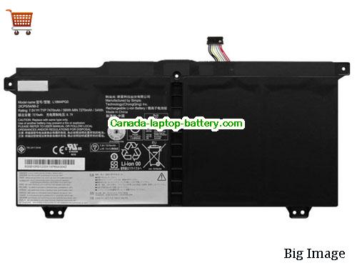 Canada L18M4PG0 Battery Lenovo 928QA237H Li-Polymer 7.5v 56wh