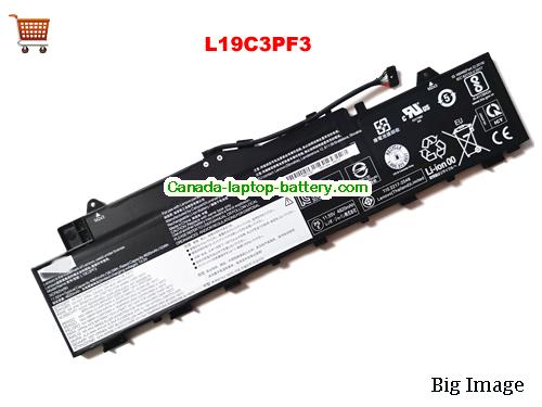 Genuine LENOVO IdeaPad 5 14IIL05 81YH00GELM Battery 4965mAh, 56.5Wh , 11.55V, Black , Li-Polymer