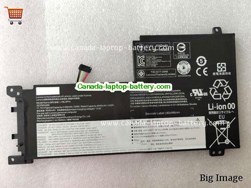 Genuine LENOVO SB10W86951 Battery 4140mAh, 45Wh , 11.1V, Black , Li-ion