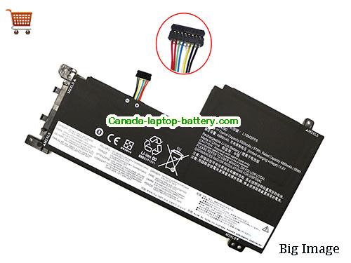 Genuine LENOVO IdeaPad 5-15IIL05 81YK Battery 5005mAh, 57Wh , 11.52V, Black , Li-Polymer