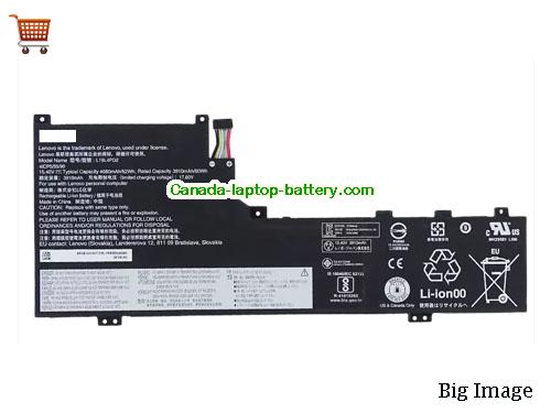 Genuine LENOVO L19M4PD2 Battery 4080mAh, 62Wh , 15.4V, Black , Li-Polymer