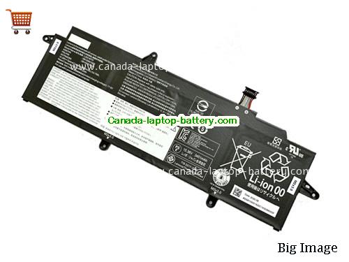 Genuine LENOVO ThinkPad X13 G2 20WK006PZA Battery 3564mAh, 54.7Wh , 15.36V, Black , Li-Polymer