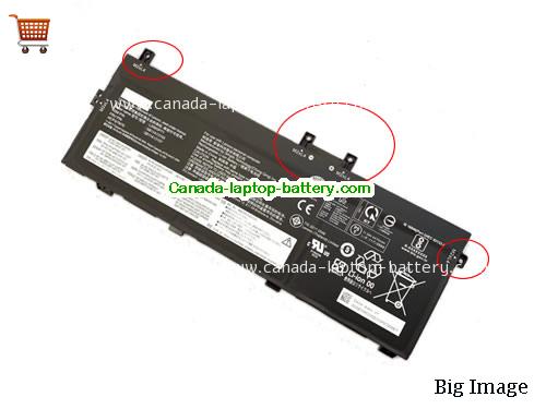 Genuine LENOVO ThinkPad X13 Yoga G2 Battery 4570mAh, 52.9Wh , 11.58V, Black , Li-Polymer