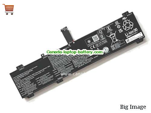 Genuine LENOVO Legion 5 Pro 16IAH7H 82RF00Q9MB Battery 5182mAh, 80Wh , 15.44V, Black , Li-Polymer