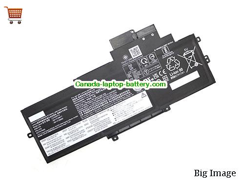 Genuine LENOVO ThinkPad X1 Nano Gen 2 21E8001WFR Battery 4270mAh, 49.57Wh , 11.61V, Black , Li-ion