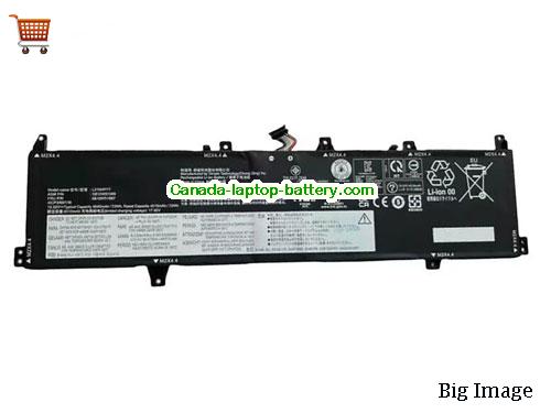 Canada Genuine L21M4P77 Battery Lenovo L21L4P77 SB10W51988 15.48v 69.1Wh