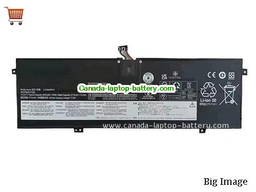 Genuine LENOVO Yoga Slim 9 14IAP7 82T0000ECK Battery 4833mAh, 75Wh , 15.52V, Black , Li-Polymer