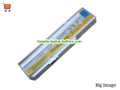 LENOVO 42T5237 Replacement Laptop Battery 4400mAh 10.8V Silver Li-ion